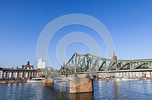 The Iron Bridge (so called Eiserner Steg) at Frankfurt Main photo