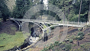 The Iron Bridge at Cragside, Northumberland