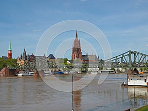 Iron Bridge in Frankfurt