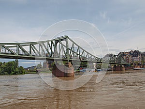 Iron Bridge in Frankfurt