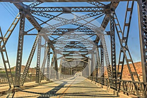 Iron bridge Barstow photo