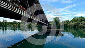 Iron Bridge over the Rive - 5K