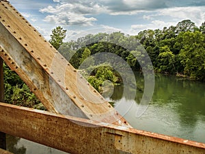 Iron Bridge Over White River