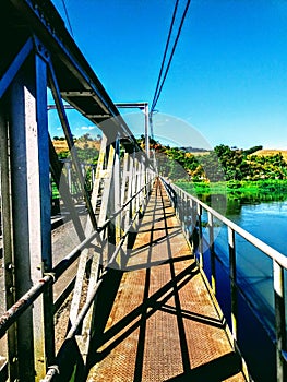 Iron Bridge on the Paraiba do Sul River