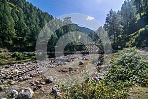 Iron Bridge in Sankri Range