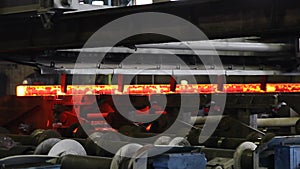 Iron cast in steel making factory