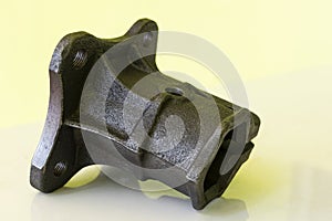 iron casting product made from green sand casting and machining process