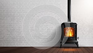 Iron Chimney Interior Composition