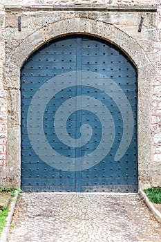 Iron door between  Topkapi Palace and Gulhane Park