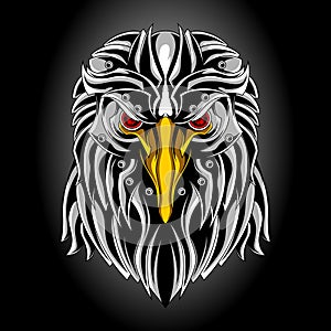 Iron eagle head
