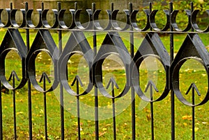 Iron fence