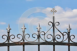 Iron Fence details