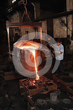 Iron foundry