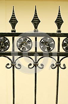 Iron gate details photo