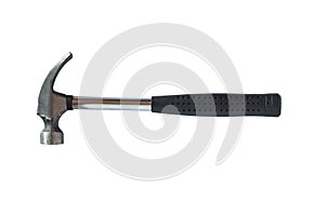 Iron hammer isolated on white background