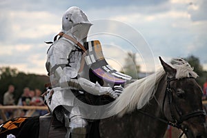 Iron Knight on horse