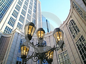 Iron Lamps Downtown