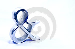 & iron letter extruded