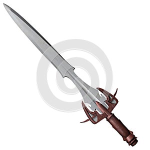 Iron longsword