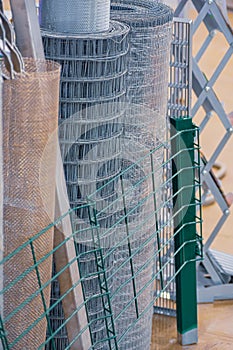 Iron mesh for autobahns, ranches, hunting grounds photo