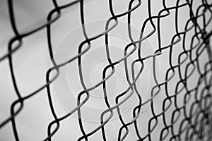 Iron Net of prision photo