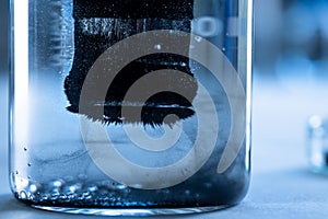 Iron nanoparticles in a lab