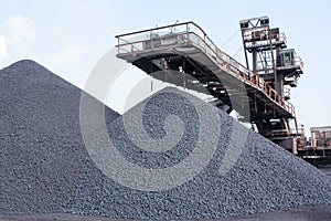 Iron ore crusher photo