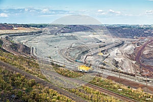 Iron ore mining. Zheleznogorsk. Russia