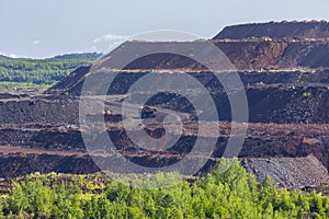 Iron Ore Open Pit Mine