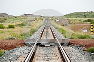 Iron Ore Train Rails