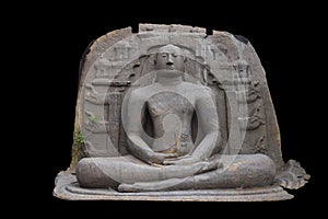 Iron Pressing of Buddha Praying