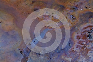 Iron rich groundwater