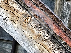 Iron Rim Of A Wagon Wheel