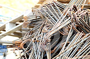 Iron rod armature for construction