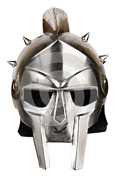 Iron Roman legionary helmet