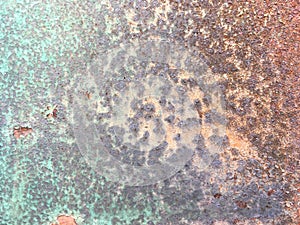 Iron surface rust. Rusty metal sheet, old grunge metal texture use for background, industrial texture for abstract Background