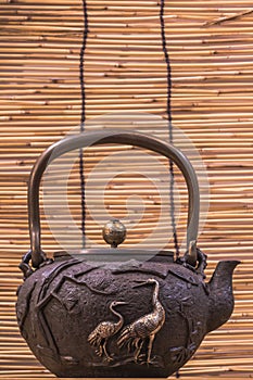 Iron teapot