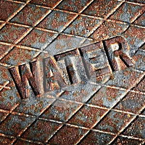 Iron Water Utility Cover