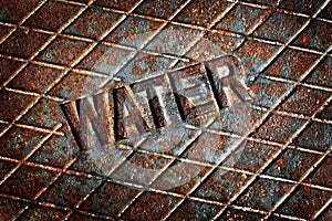 Iron Water Utility Cover