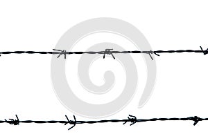 Iron wire fence