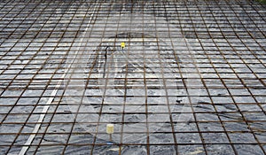 Iron wire mesh for concreting of driveway