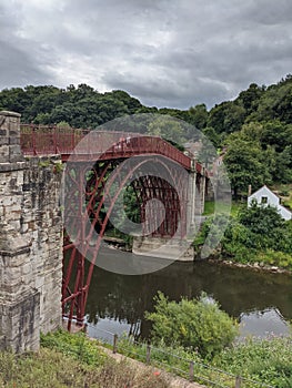 Ironbridge, historical Shropshire United Kingdom