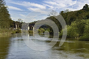 Ironbridge with River Severn Shropshire