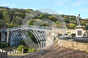 Ironbridge in Shropshire, UK