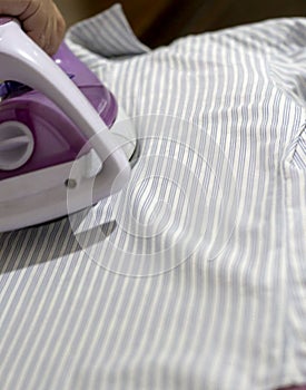 Ironing provides chic clothes for casual and formal life.