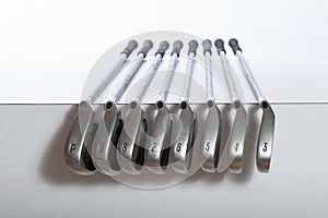 Irons are ready for inspection