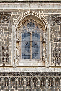 Irons at the wall of Monasterio de San Juan de los Reyes, Toledo