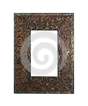 Ironwork frame photo