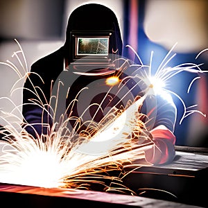 Ironworker welding