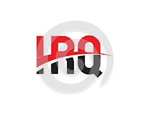 IRQ Letter Initial Logo Design Vector Illustration